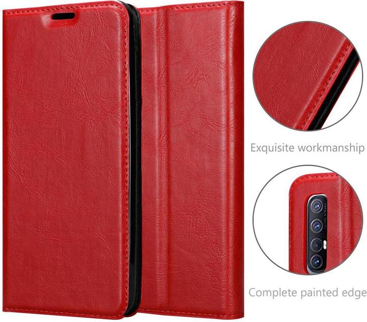 Actual product image Cadorabo Book Invisible Magnet Cover (Oppo Find X2 Pro)