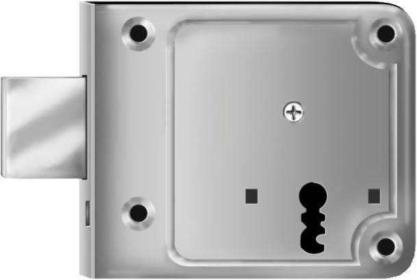 Actual product image Schänis Cellar door bolt lock