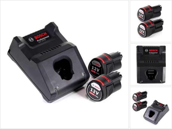 Bosch Professional Ladegerät und Akku (12 V)
