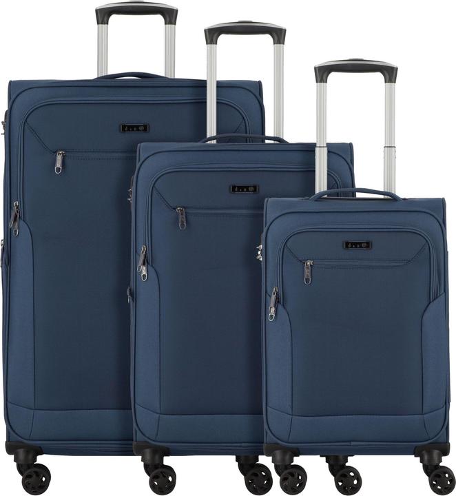 Produktbild D&N Travel Line 6804 4-Rollen Kofferset 3tlg. (196 l, XL (ab 115l))