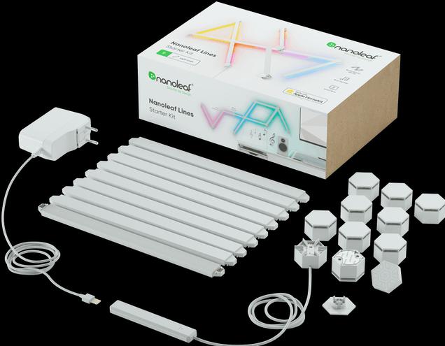 Actual product image Nanoleaf Lines (RGBW, 252 cm, Indoor)