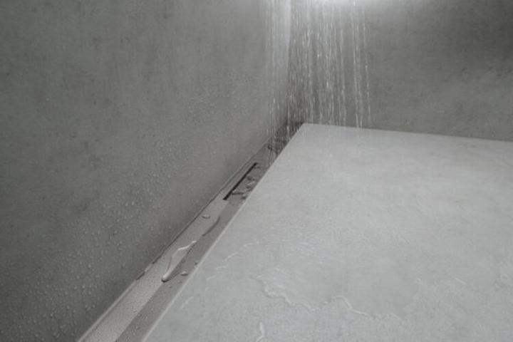 Actual product image hansgrohe HG shower channel RainDrain Flex can be shortened, wall mounting 900mm matt black (900 mm)