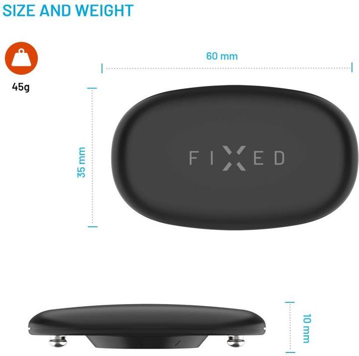Produktbild Fixed Pulse Dual Brustgurt mit Herzfrequenzmessung HR+HRV-Messung