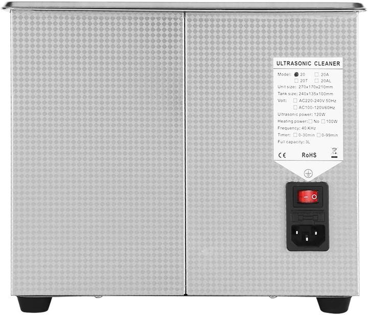 Image du produit Gototop Nettoyeur à ultrasons (40 kHz, 3000 ml)