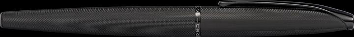 Image du produit Cross Stylo Plume ATX F Noir Brossé (Noir brossé avec motif diamant fraisé, 1 x)