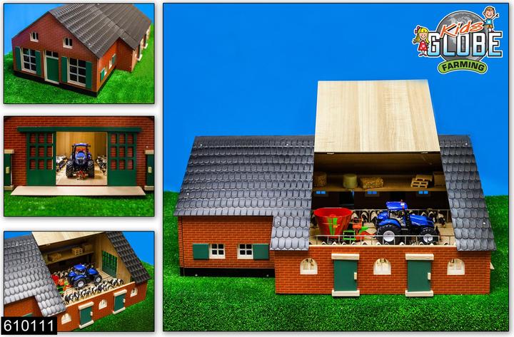 Produktbild Kids Globe Farming Farm House mit Stall