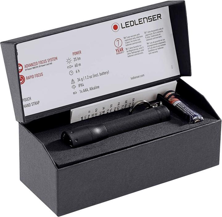 Produktbild Ledlenser P3 (9 cm, 25 lm)