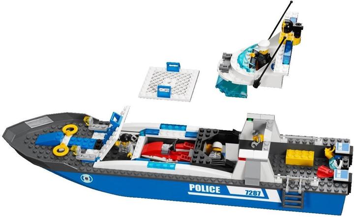 Produktbild LEGO City 7287 Polizeiboot-Spielset (7287, LEGO City)