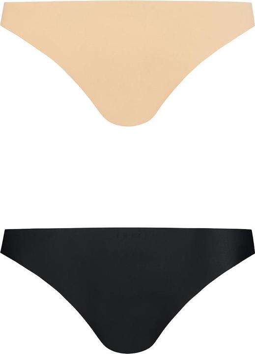 Produktbild Bye Bra Invisible Brazilian Nude + Black XL (XL, 2er Pack)