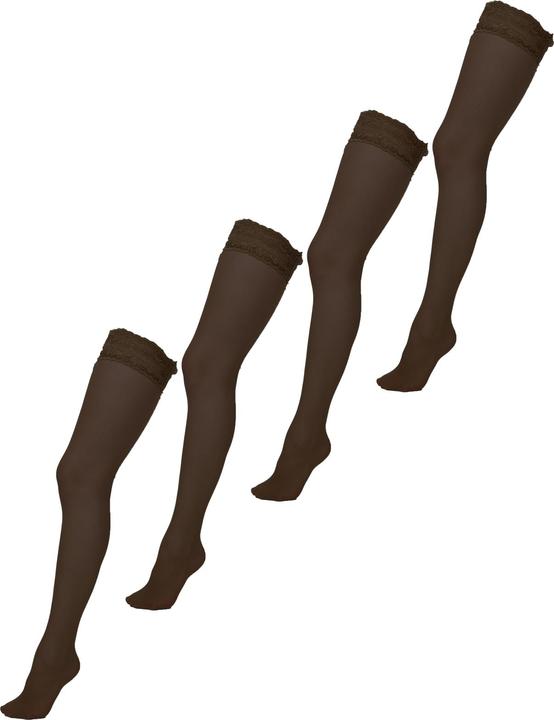 Produktbild Nur Die Feinstrumpfhose Goodbye Laufmaschen Halterlos 20 DEN (20 DEN, 38 - 40)