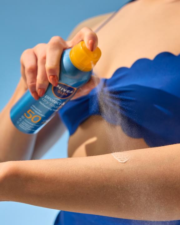 Produktbild NIVEA Protect & Dry Touch (Sonnenspray, SPF 50, 200 ml)