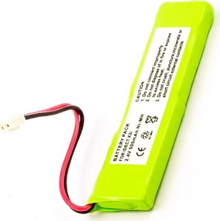 Actual product image AccuCell Battery for Binatone iDECT X3 Battery 2SN-3/5F60H-H-JP1, 2SN-3/5F60H-H-JP2