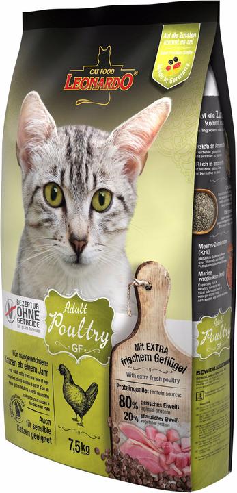 Image du produit Leonardo Cat Food Adult volaille sans graisses (Adulte, 1 pcs, 7500 g)