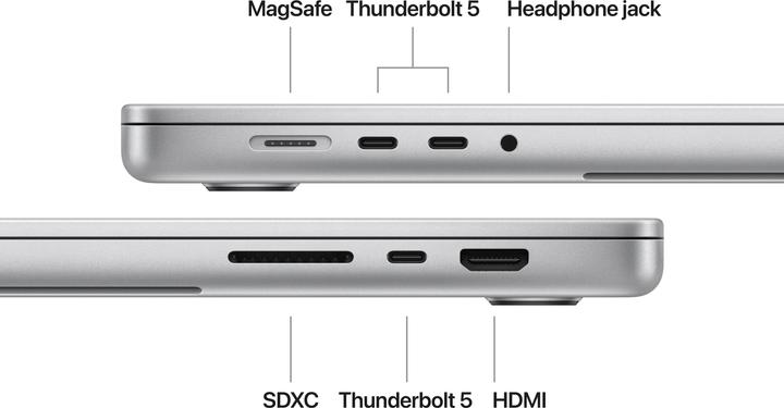 Produktbild Apple MacBook Pro 16 – 2024 (16.20", M4 Max, 48 GB, 1000 GB, DE)