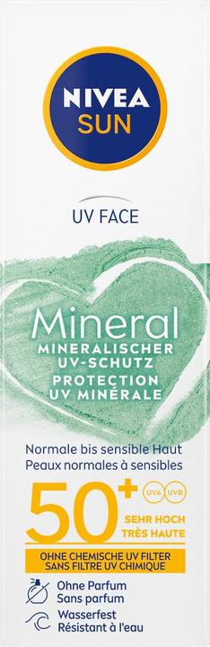 Produktbild NIVEA UV Face Mineral (Sonnencreme Gesicht, SPF 50, 50 ml, 79.79 g)