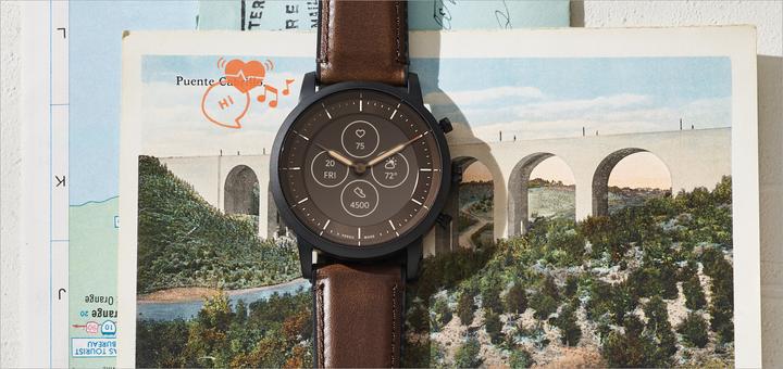Actual product image Fossil Collider Hybrid HR (42 mm)