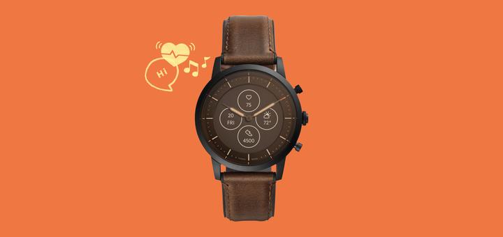 Actual product image Fossil Collider Hybrid HR (42 mm)