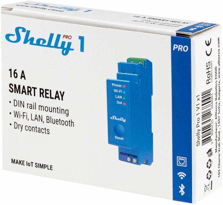 Produktbild Shelly Pro 1 (Schaltaktor)