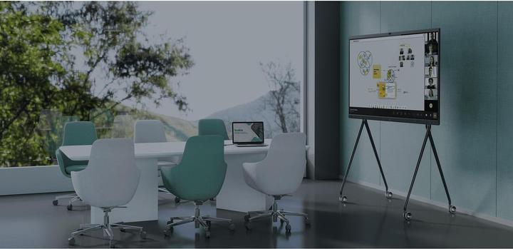 Actual product image Yealink MeetingBoard 86 (3840 x 2160 Pixels, 86")