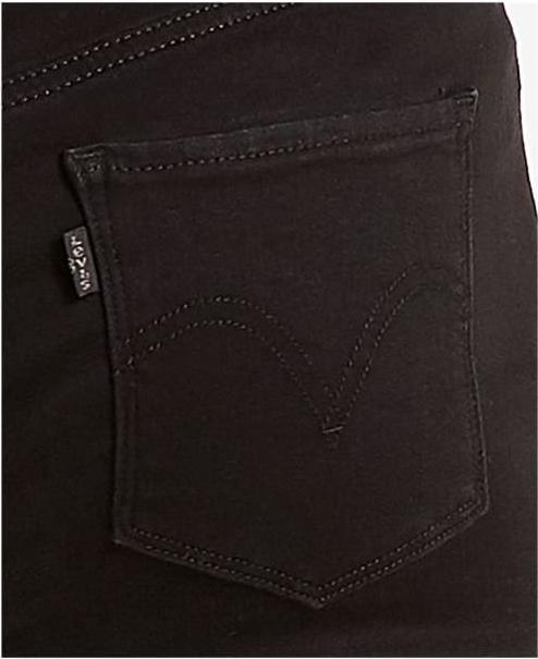 Image du produit Levis Classic Straight Jeans soft black (W32/L30)
