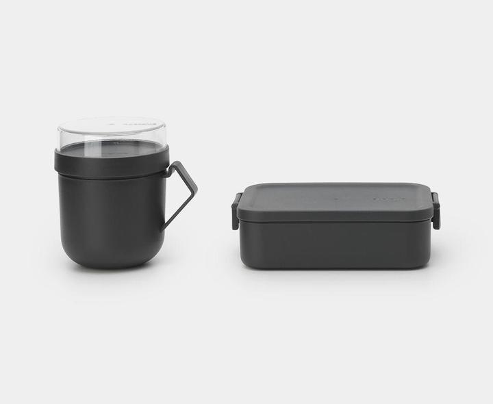 Actual product image Brabantia Lunch Box Make & Take Dark Grey