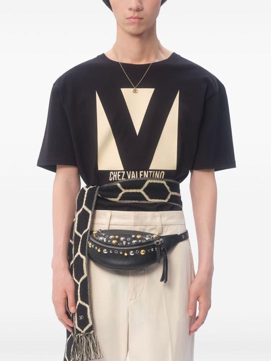 Actual product image Valentino Garavani T-shirts And Polos Black (L)