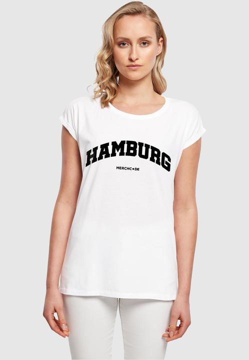 Image du produit Merchcode Ladies Hamburg Wording - T-shirt - 116845 (XXL)