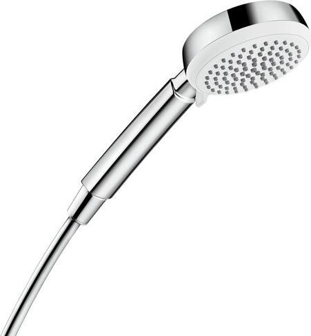 hansgrohe HG hand shower Crometta 100 Vario DN 15 EcoSm version 9 l/min white/chrome