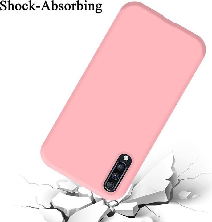 Actual product image Cadorabo TPU Liquid Silicone Case Cover (Samsung Galaxy A70S, Samsung Galaxy A70)