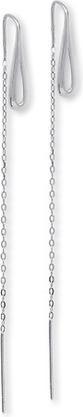 Brilio Silver - Long silver earrings 431 001 02812 04