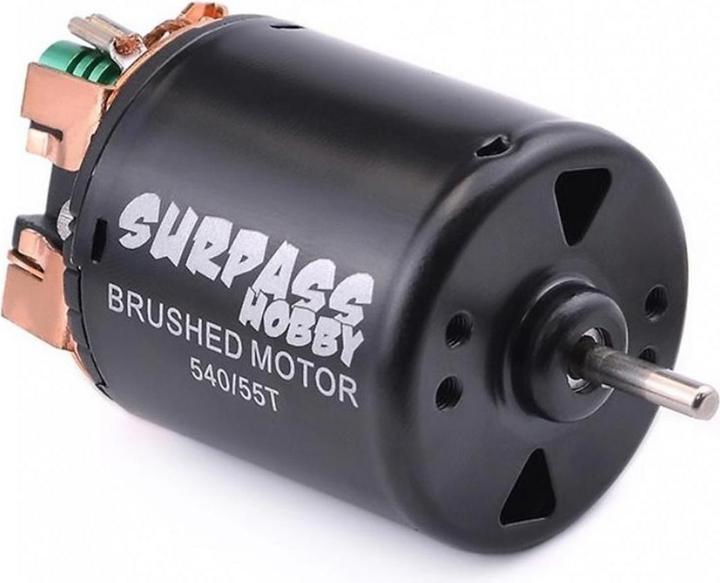 Surpass Hobby Brushed Motor Surpass 540 23T 3-Slot, 19000 RPM