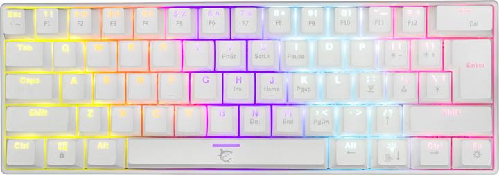 Produktbild White Shark Mechanical Gaming Keyboard Shinobi, OUTEMU RED Switch, Full Rainbow RGB LED Backlight, U (US, Kabelgebunden)