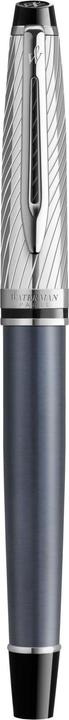 Produktbild Waterman Rollerball Expert DeLuxe Grau C.C. (F-schwarz) (Grau, Metallisch, 1 x)
