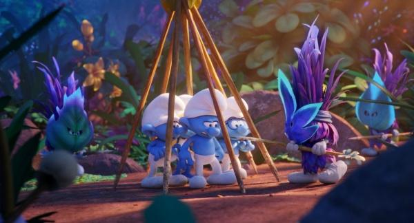 Actual product image Sony The Smurfs - The Lost Village (Blu-ray, 2017, German)