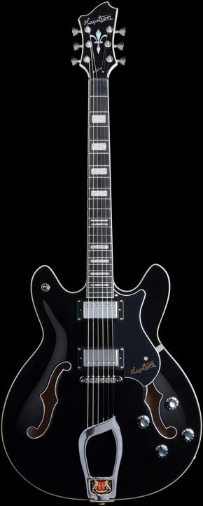 Produktbild Hagstrom E-Gitarre, Viking, Black (E-Gitarre, Ahorn)