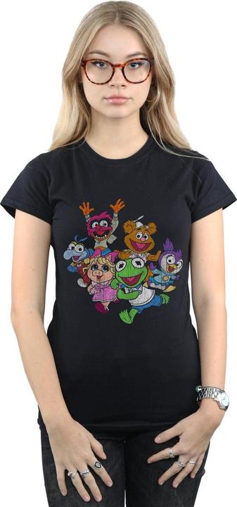 Actual product image Disney Womens/Ladies The Muppets Muppet Babies Colour Group Cotton T-Shirt (XXL)