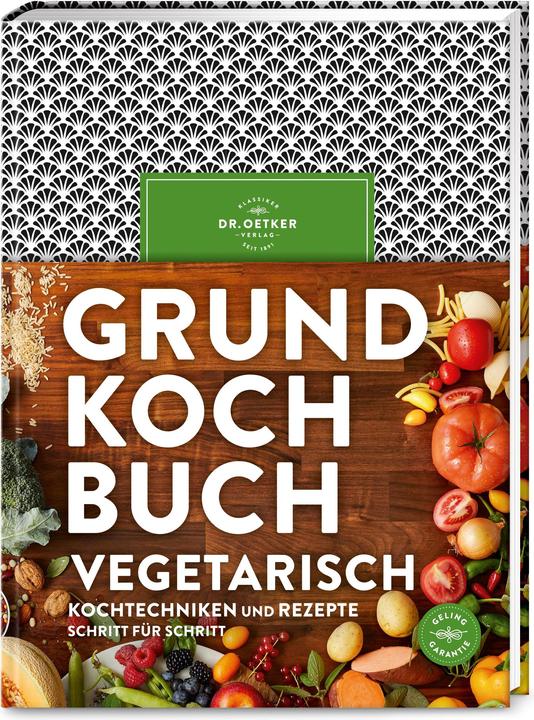 Actual product image Dr. Oetker Grundkochbuch Vegetarisch (German, 2020)