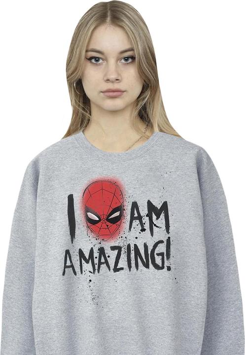Image du produit - Sweat SPIDER-MAN AM AMAZING - Femme (S)