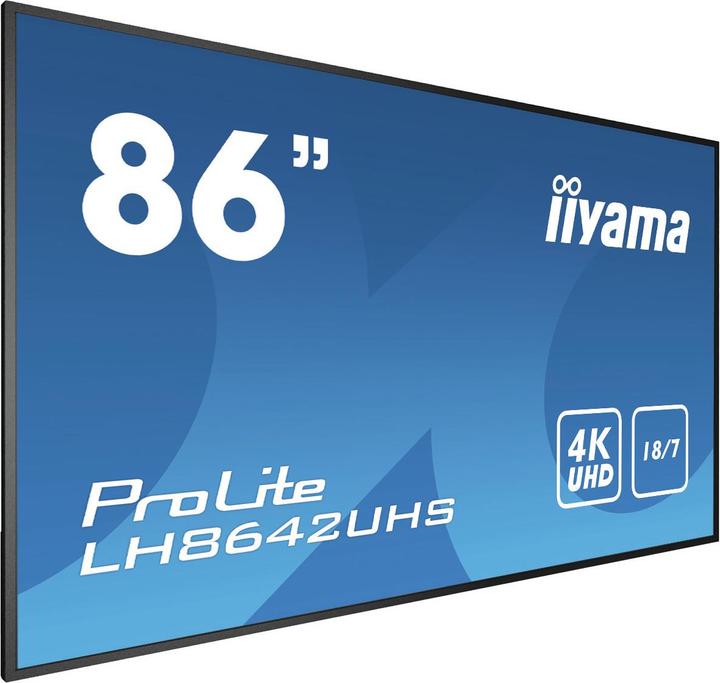 Produktbild iiyama LH8642UHS-B1 (3840 x 2160 Pixel, 85.83")