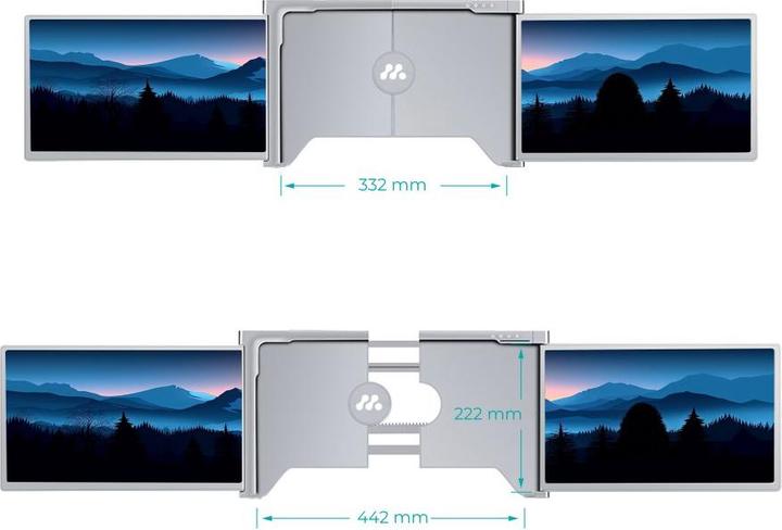 Produktbild Misura Tragbare LCD-Monitore 15" one cable - 3M1500S1 (1920 x 1080 Pixel, 15")