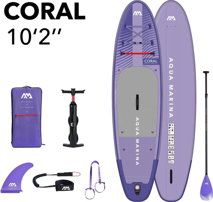 Aqua Marina Coral Night Fade (10'2")