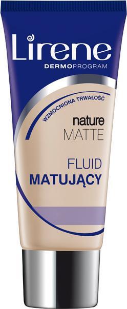 Produktbild Lirene Nature Matte Mattifying Fluid For Face 14 Caramel 30Ml (Caramel)