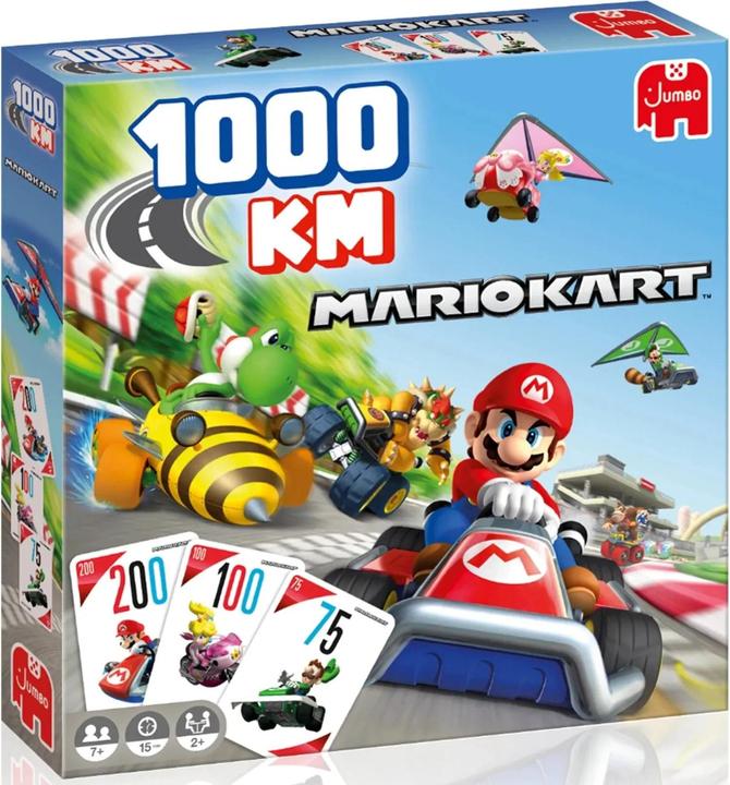 Immagine prodotto Jumbo 1000 KM Mario Kart (Tedesco, Olandese, Spagnolo, Portoghese)