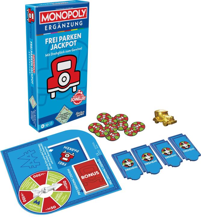 Produktbild Hasbro Gaming Monopoly Free Parking Jackpot (Deutsch)
