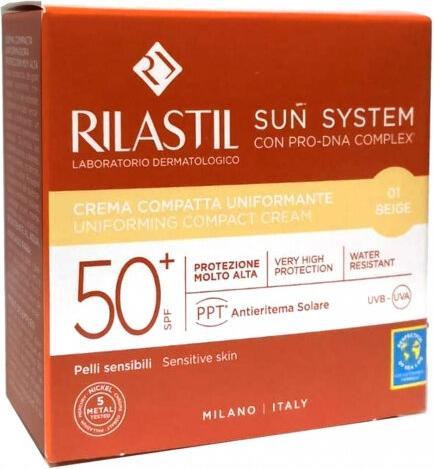 Actual product image Rilastil Sun System Cream SPF50 (Suntan cream, SPF 50)