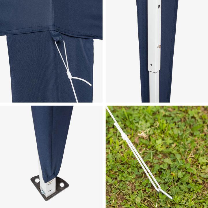 Immagine prodotto tectake Padiglione da giardino pieghevole (300 cm, 300 cm)