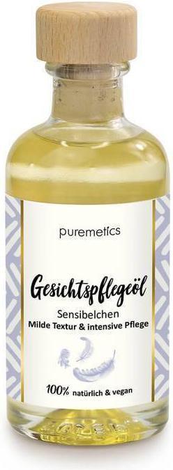 Immagine prodotto Puremetics Olio per la cura del viso 'Sensitive (Petrolifera, 100 ml)