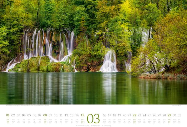Image du produit Harmonie Kalender 2026 (45 x 33 cm, Couverture rigide, Allemand, Français, Anglais)