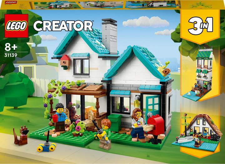 Actual product image LEGO Cosy house (31139, LEGO Creator 3-in-1)