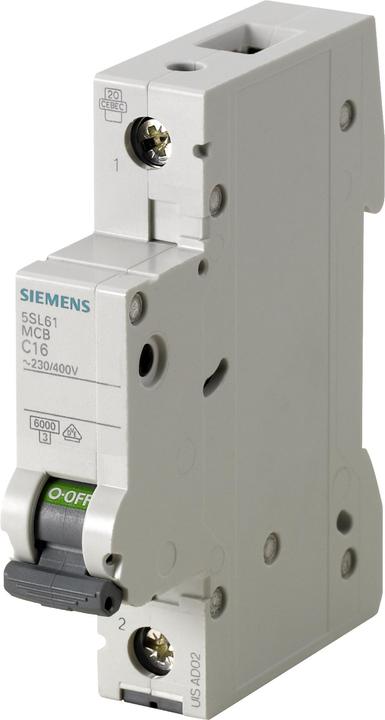 Siemens Leitungsschutzschalter 1polig